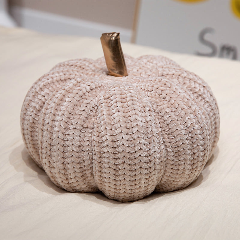 Nordic Plush Pumpkin Pillow