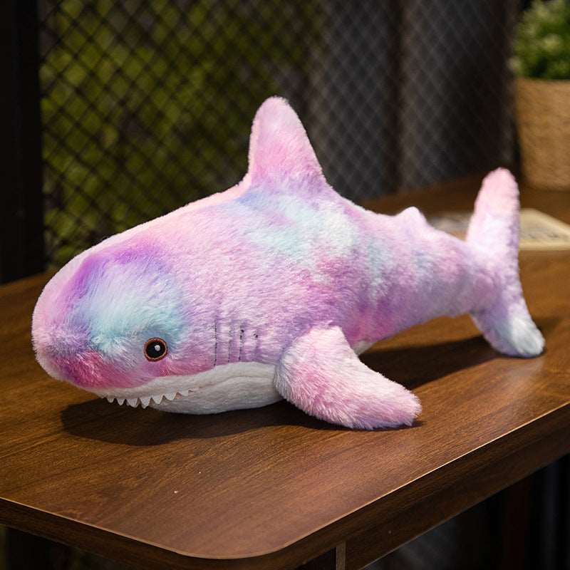 Fashion Simple Shark Throw Pillow Doll Plush Toys