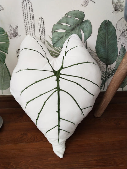 Tropical Plant Throw Pillow