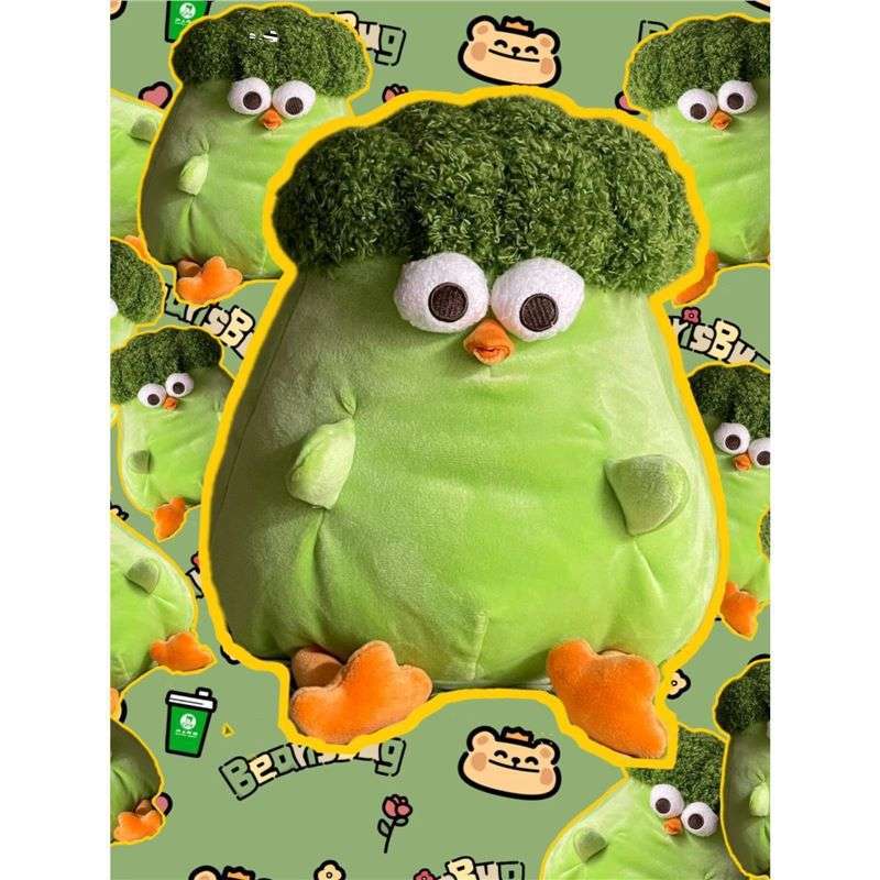 Squishy Broccoli Plush Toy