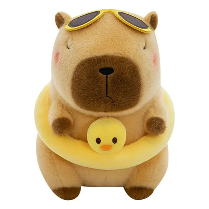 24cm Summer Capybara Plush Toy