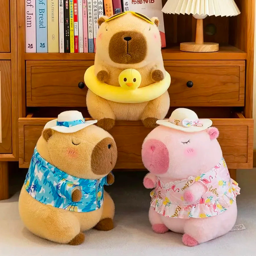 Summer Capybara Plush