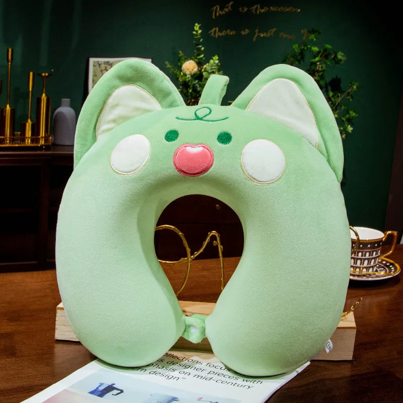 Capybara U-Shaped Travel Neck Pillow