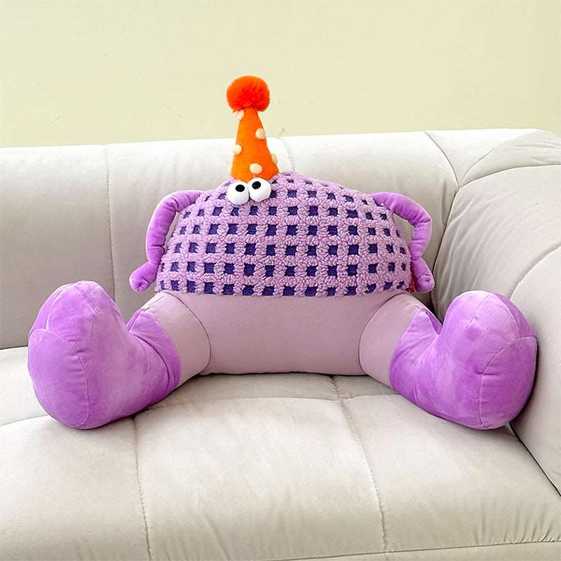 Lumbar support pillow for sofa