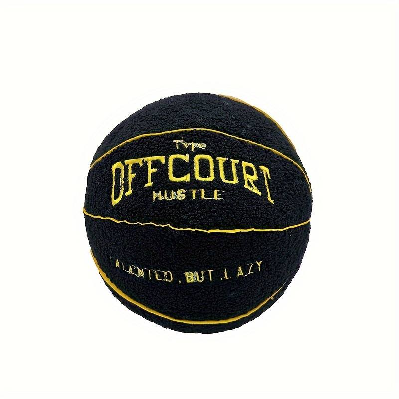 Black Basketball Pillow 