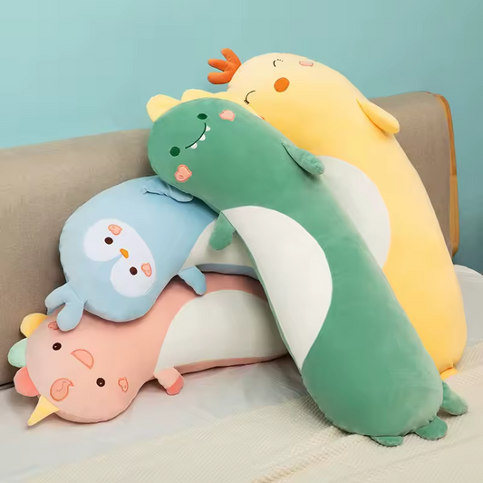 Long Bendy Animal Plush Pillow