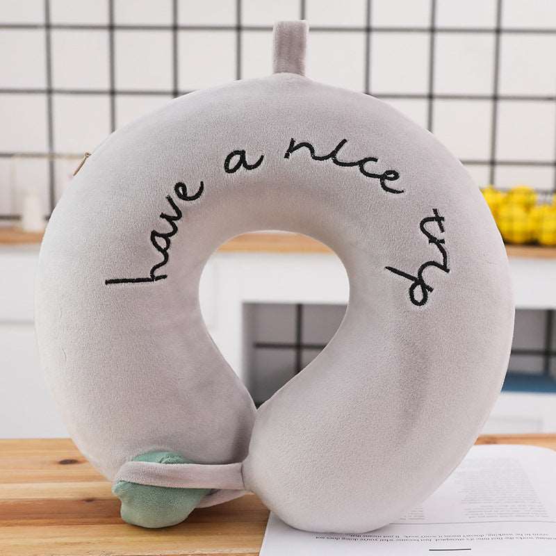 Ergonomic travel neck cushion