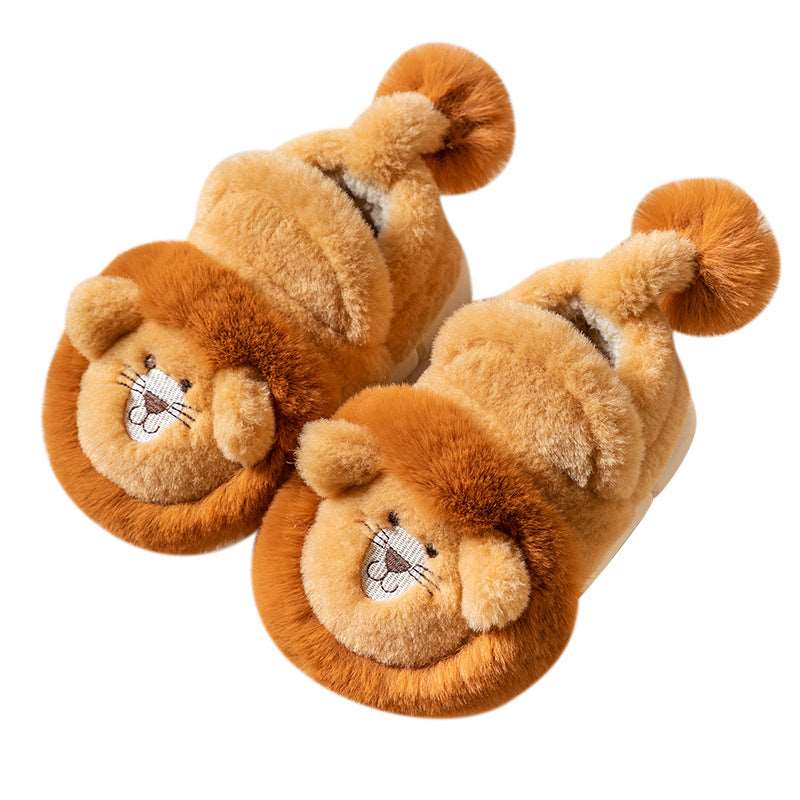 Lion Plush Slipper