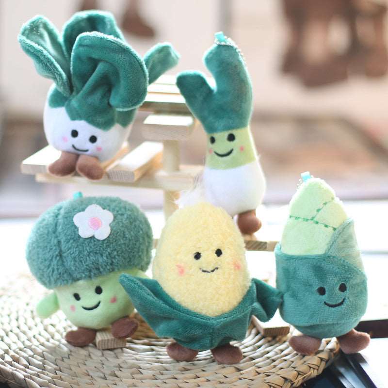 Vegetable Plush Keychain | Bag Charm