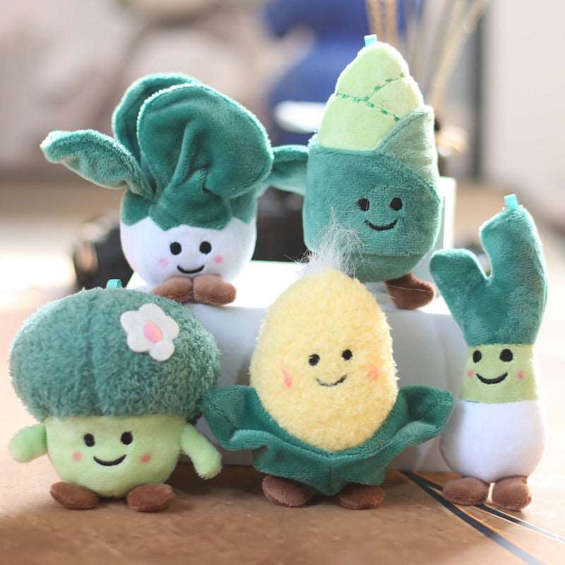 Vegetable Plush Keychain | Bag Charm