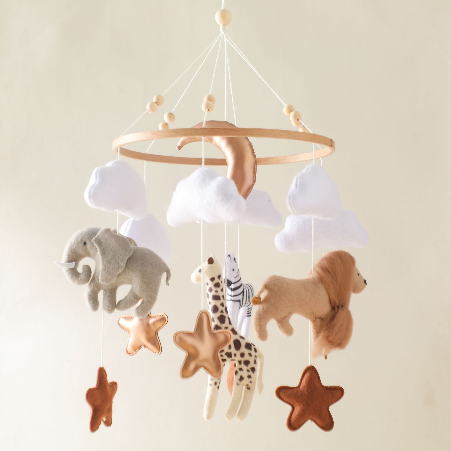 Forest Animal Nursery Crib Decoration