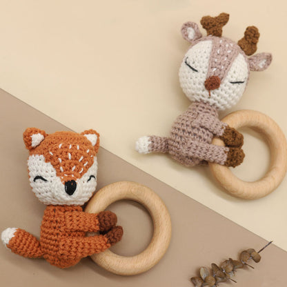 Handmade Fox Baby Toy