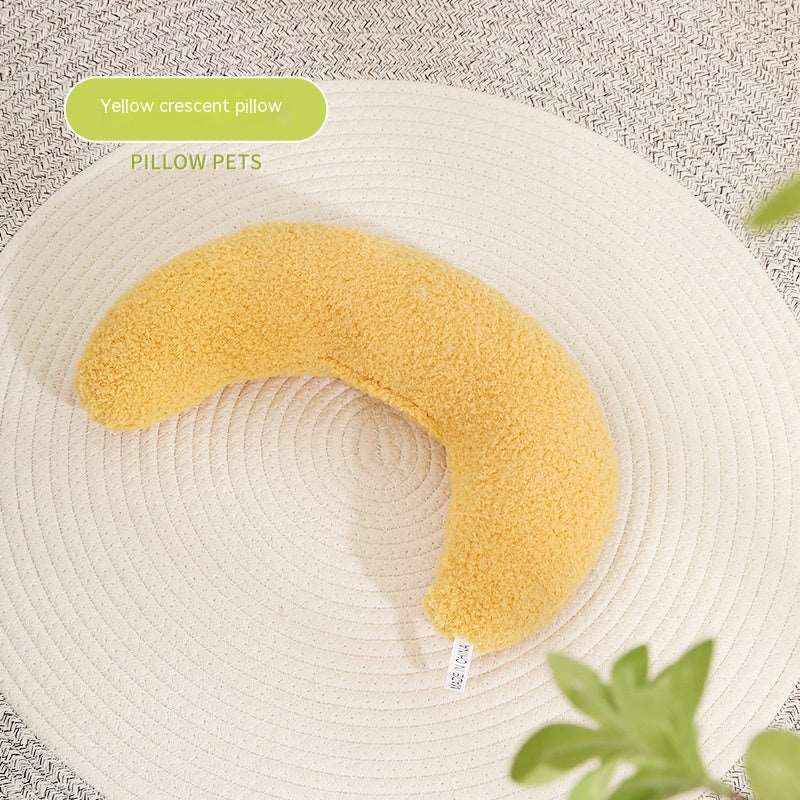 New Pet Supplies Soft For Cats And Dogs Pillow Crescent Type