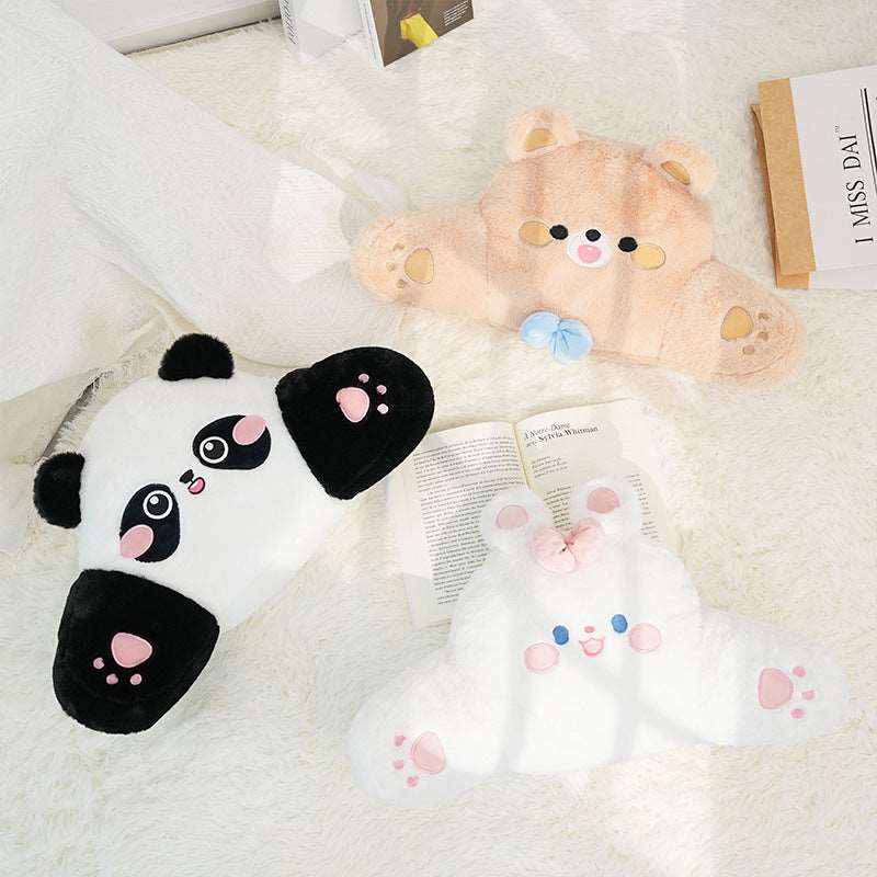 Cute animal cushion for sofa or bedroom decor