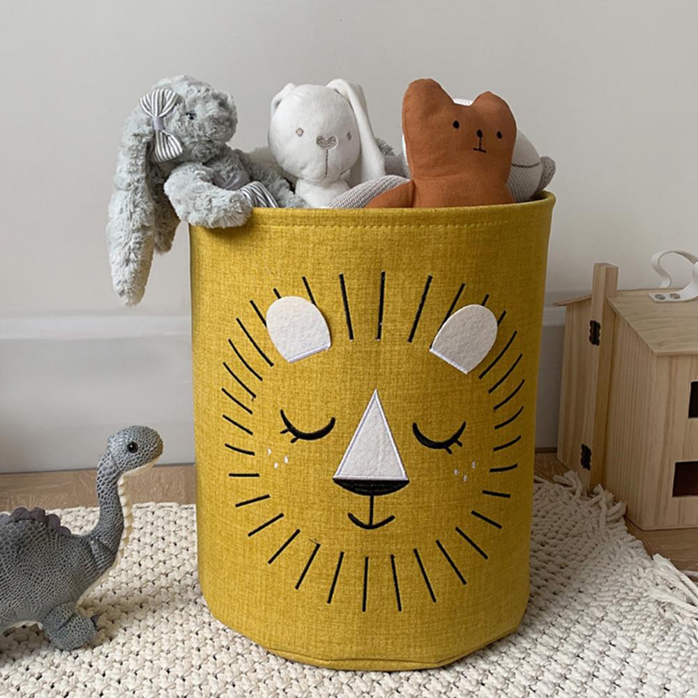 Embroidery Storage Bucket Fabric Toy Solution