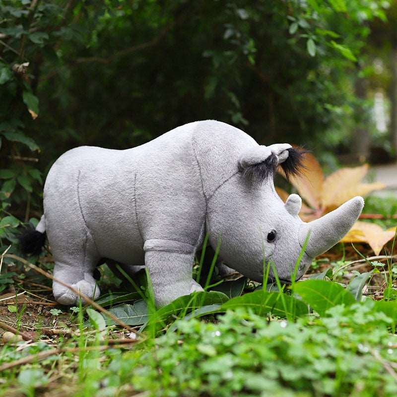 Simulation Rhino Plush Doll Plush Toy