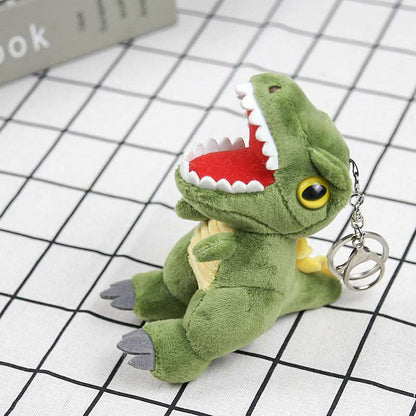 4” Tyrannosaurus Keychain Bag Pendant Plush Toy