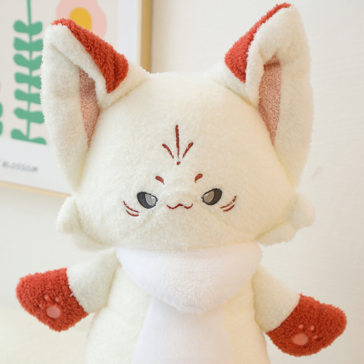 Giant fluffy Ragdoll Fox Plush Toy