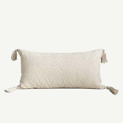 Beige decorative cushion cover 30 x 60cm