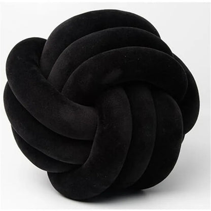 Black knot cushion