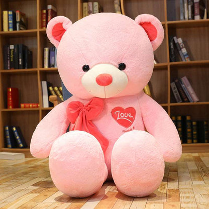 Giant Teddy Bear with Bowknot