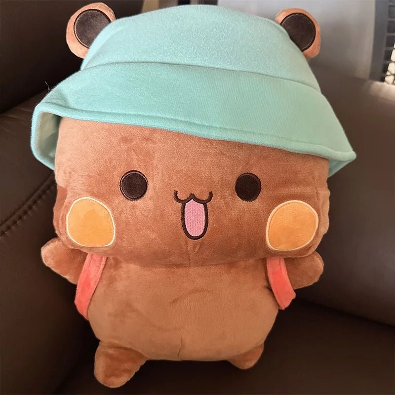 Bubu bear and Dudu panda plush toy design