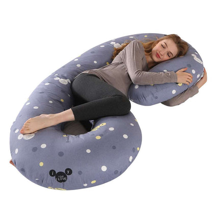 Crystal Velvet C-type Pregnancy Pillow