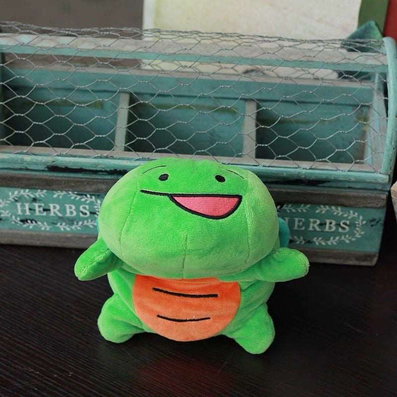 Large Capacity Funny Turtle Plush Stationary Case