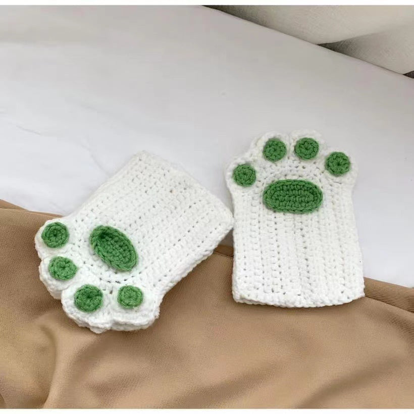 Cat's Paw Plush Gloves