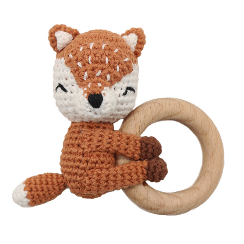 Handmade Fox Baby Toy