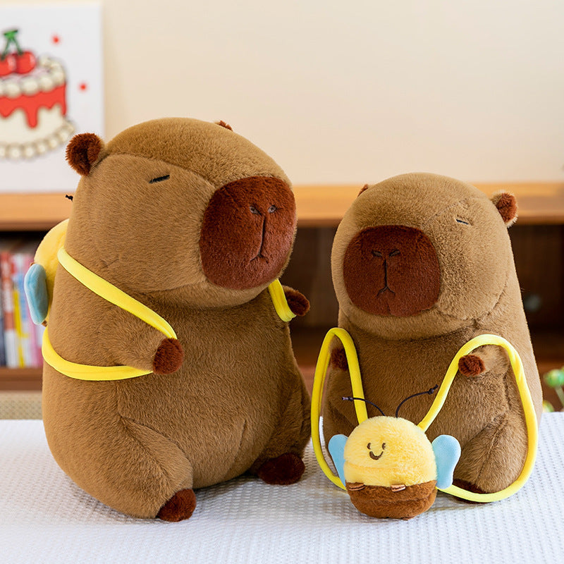 Bee Capybara Plush