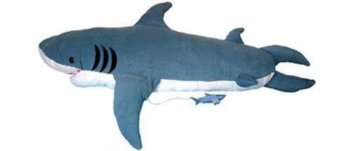 Shark Sleeping Bag Plush Toy