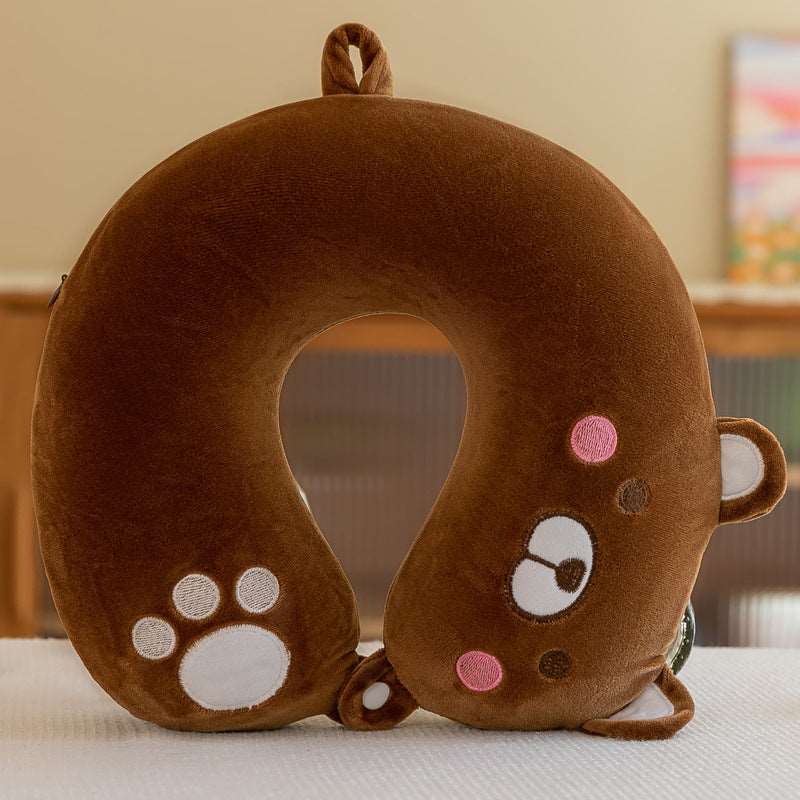 Lightweight Cartoon Memory Foam Travel Pillow