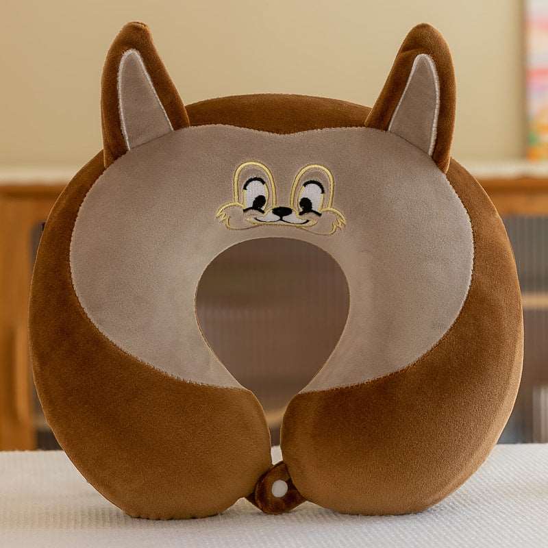 Ergonomic U-Shaped Neck Travel Pillow