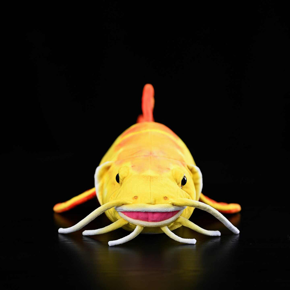 54cm golden redtail catfish plush toy
