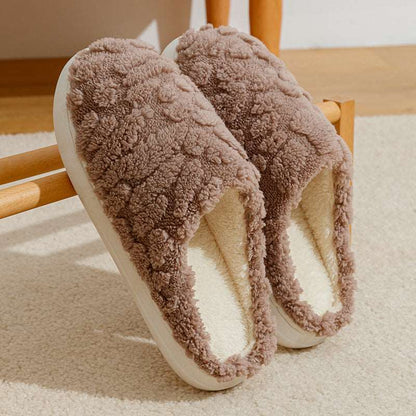 Soft Fluffy Fleece Plush Slippers