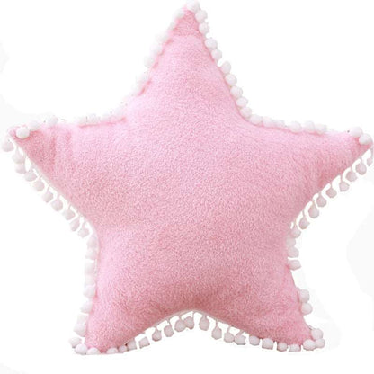 Moon cloud and star cushion bedroom styling