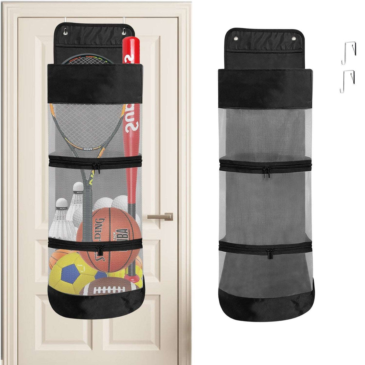 Children's toy door storage basket