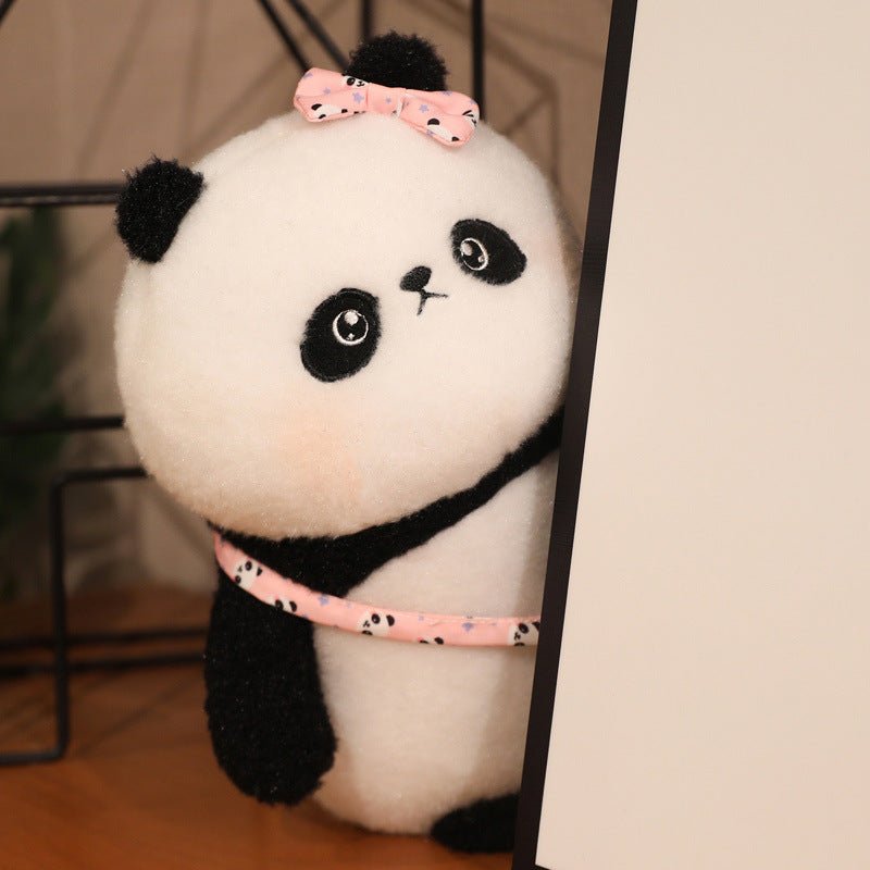 Chubby panda plush toy