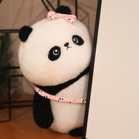 Chubby panda plush toy