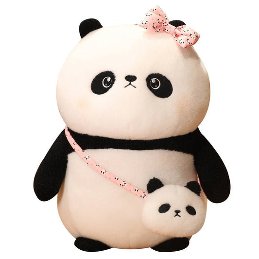 Chubby panda plush toy