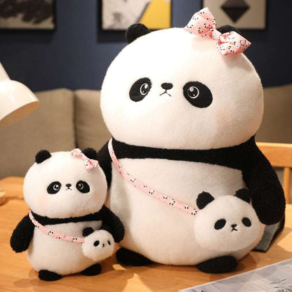 Chubby panda plush toy
