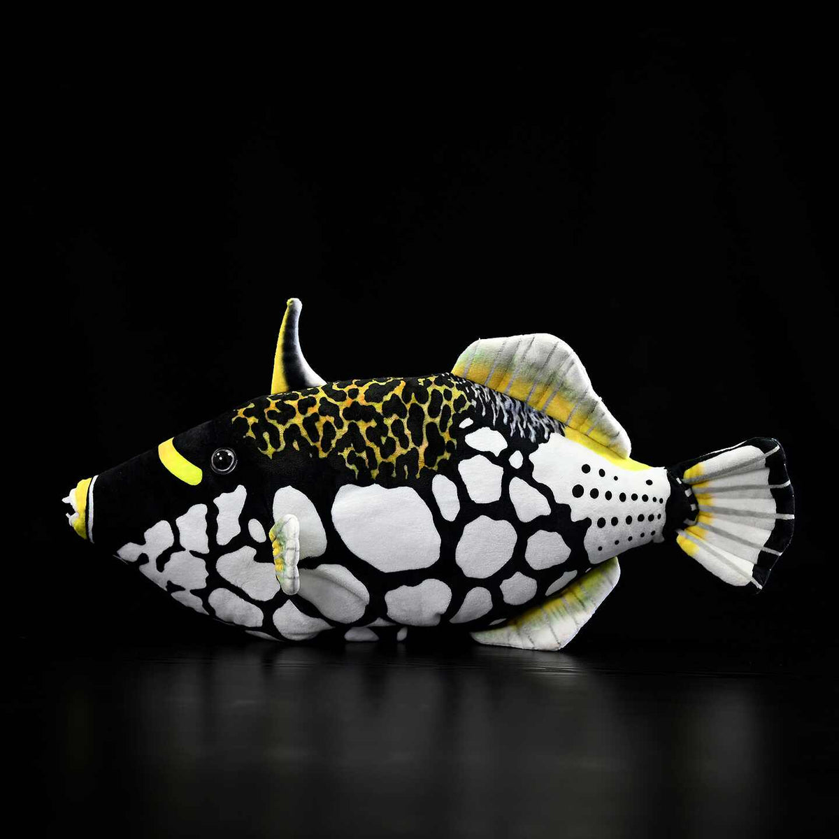Clown triggerfish plush toy 45cm