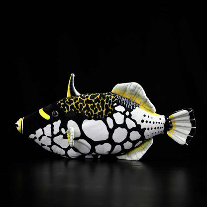 Clown triggerfish plush toy 45cm