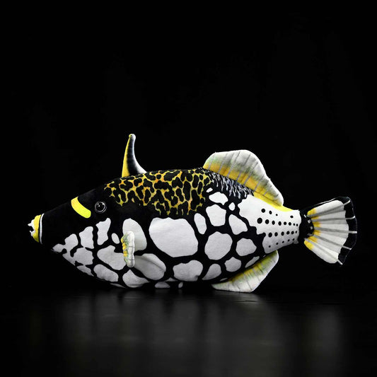 Clown triggerfish plush toy 45cm