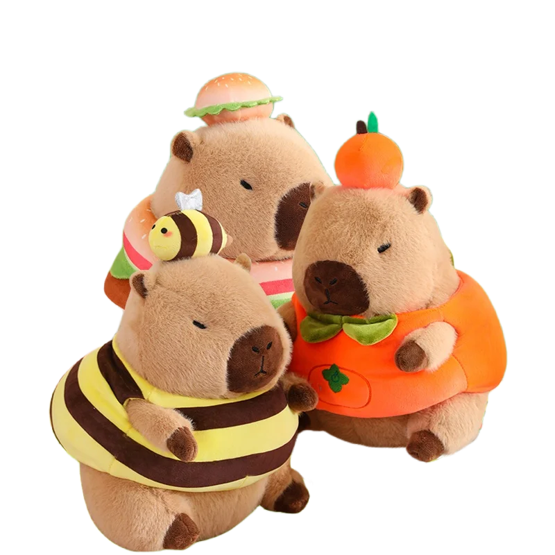 Dress Up Capybara Plush Toy