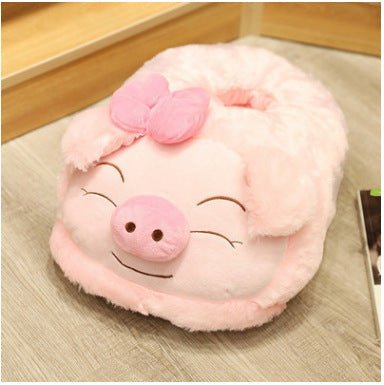Cosy plush foot warmer for winter