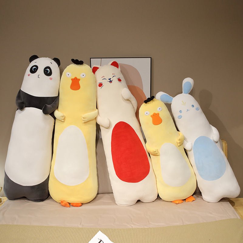 Cuddly animal plush body pillow product image 2