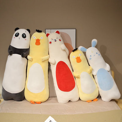 Cuddly animal plush body pillow product image 2