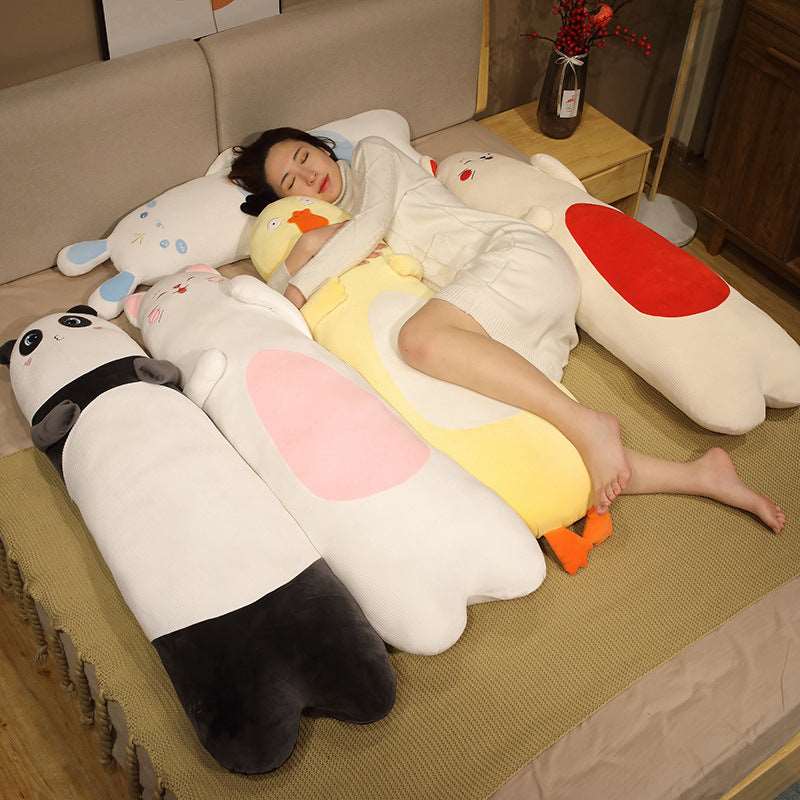 Cuddly animal plush body pillow product image 8